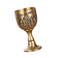 Elegant Engrave Castles Shot Glass 25ml Goblet Wine Drinking-1