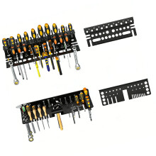 Universal Wall Mount Tool Storage Shelf Strong Carbon Steel-A