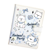 Kids Girls Writing Pad Environmental-Dog Trimming Party
