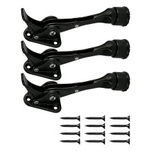 High Strengths Foot Pedals Door Stoppers Commercial-Large black