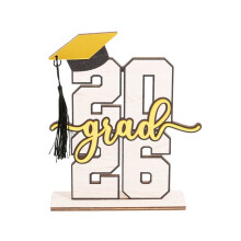 2026 Graduation Decoration Class of 2026 Congrats Grad Wooden-A