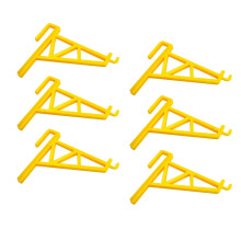 Thickened Colony Frame Owner for Secure Frame Placement-Yellow