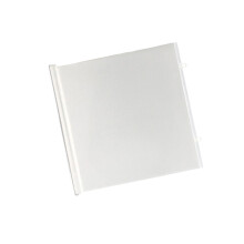 Space Saving Extendable Puss Barrier Ventilated-White trumpet