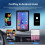 Monitor de Tela IPS de 8 Polegadas Carplay Sem Fio Carplay Android Auto Car  Screen Player  Suporte Vídeos Câmera Traseira 9