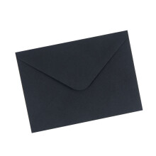 50X V Flap Sealed Envelopes For Special Occasions Mades-Black
