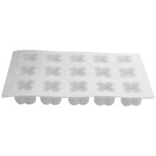 15 CavitéS Bougie CarréE Moule DIY Bougie de Silicone à la Main Faire Parfumé 3D RéSine Gâteau Ustensiles de Cuisson