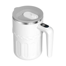 Auto Mixing Warm Cup With Magnetic Stirrer And 380ml Food Grade