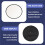 Undercarriage Inspection Mirror,Magnifying Under Vehicle Inspection Security Mirror Waterproof Foldable Adjustable Angle 6