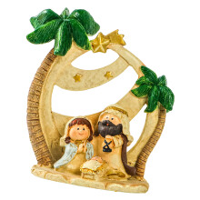 Resin Nativity Figurines Xmases Natvity Scene Statues-Style C