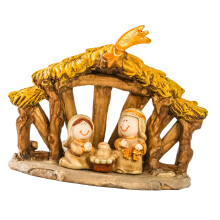 Christmas Nativity Figurines Holy Family Statue Table-Style A