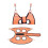 Regulable Pet Restraint Bed For Safe Claw Cutting-Orange L 1