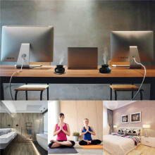 2X Keramische Diffuser voor Etherische OliëN, USB Persoonlijke Luchtbevochtigers voor Baby'S, Kinderen, Bureau, Slaapkamer, Thuiskantoor,