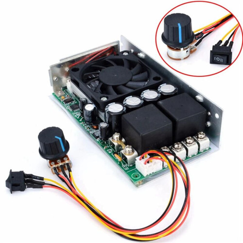 2X  10-50V Speed Controller 100A 3000W Programmable Reversible PWM Control Motor Speed Controller 1