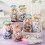 minis Easter  Drawstringss Gifts Bagss, Spring Bunnys-B 5 2