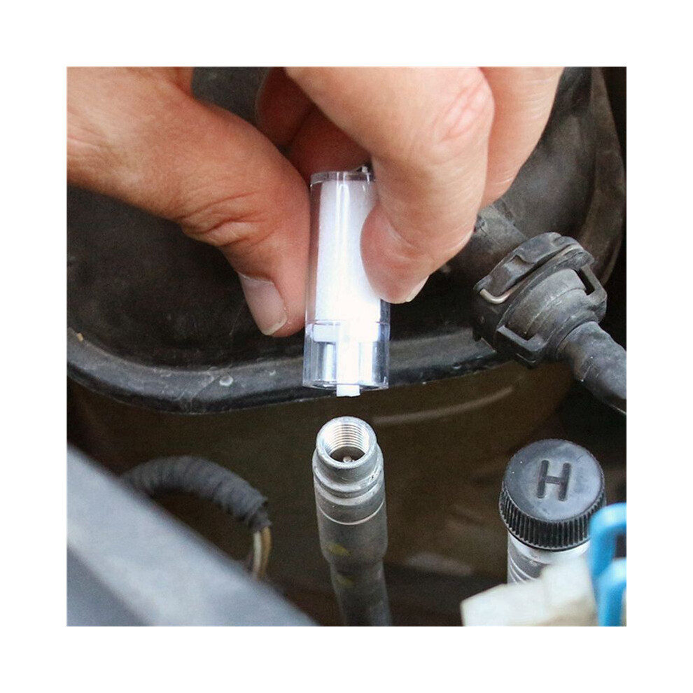 30Pc Car Aircon Oil Checker Automotive Air Conditioning R-134A Refrigeration Oil Testing Instrument A/C Oil Test Cotton 4711643993494