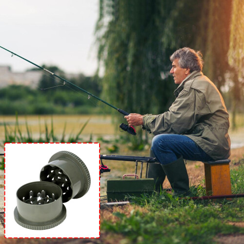 Handheld Baits Grinder Tool Crusher Grinder Box Fishing Hard 1