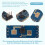 4X Sensor Detection Module 24G Human Presence Sensing  Module LD2412 Millimeter Wave  Wide Angle 8