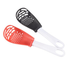 Cuchara de Cocina Multifuncional, Herramientas de Cocina, Desnatadora Cuchara Colador Colador Rallador Triturador, Cuchara Ranurada
