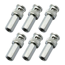 10pcs BNC Male Twist On Connector for CCTV RG58 RG59 RG6 Coax Cable Secure Signal