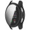 Case with Screen Protector for Samsung Galaxy Watch 7 40mm, 3D Full Coverage Slim TPU Frame, 2 Pack Black 3