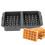 Nonstick Waffle Molds Heat Resistant Silicone Baking Mold-grey 6