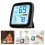 Indoor Digital Hygrometer With Backlight For Temperature Wetness 2