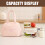 Praktische Picknick-Lunchbox mit Vordertaschen,-grau 4