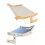 Soft Animal Window Swing With Replaceable Cover-Blue 3
