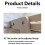 Installation complimentary Window Shelf For animals-Gray 6