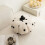 Soft Polyester Polyester Pumpkin Pillow Ideal For Sofa-Yellow 7