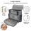 Coffee Maker Bag Single Serve Coffee Brewer Waterproof Storage Bag with Extra Pockets Coffee Machine Storage Bag 7