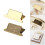 2/4Pcs Antique Note Paper Clip Journaling Page Clip-2 pieces 4