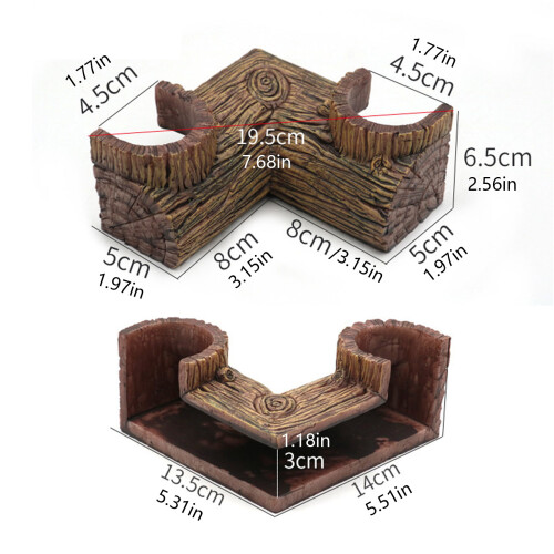 Realistic Rock Texture Marinepark Cave Decoration Safe Shelter 2