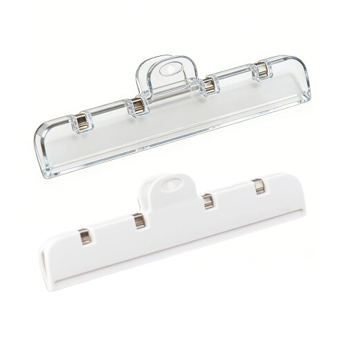 Multipurpose Fridge Magnetic Clip 22cm Long Tail Magnetic-White 2