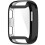 Case and Screen Protector Black Full Coverage TPU Bumper Frame Scratch Resistant for Amazfit Bip 6 5