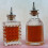 Premium-Gravurglas-Mischflasche mit sicherem-Runde Bauchflasche 6