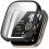 Case and Screen Protector Black Full Coverage TPU Bumper Frame Scratch Resistant for Amazfit Bip 6 1