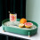 Nordic Rectangle Shape Drain Basket Storage Rack Tea Dessert Tray Home Storage Shelf Kitchen Tool for Fruit Vegetable B 3