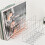 Strong Metal 3 Shelf Rack With Oxidation Resistant-White 5