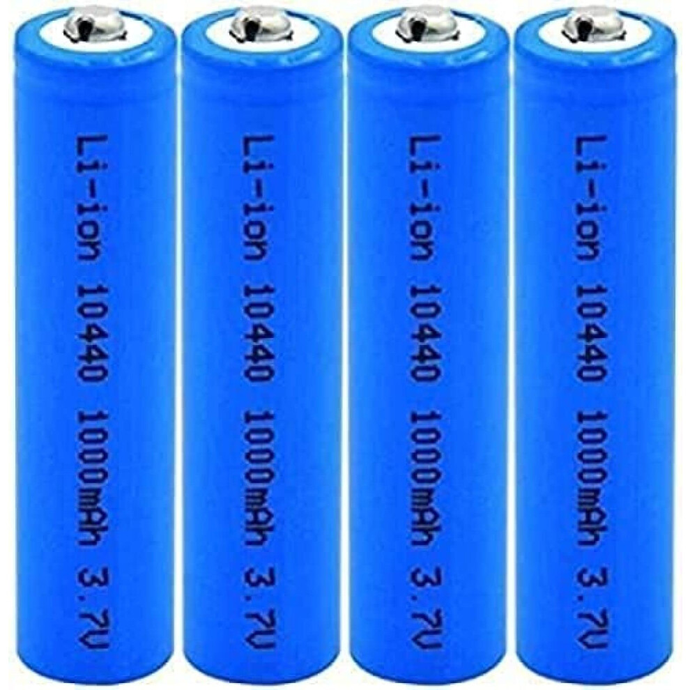 10440 Lithium Ion Rechargeable Battery 3.7V 1000mAh Button  for Electric Shaver