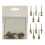 Metal Weave Markers Numeric Identification Retro Design For-2 6