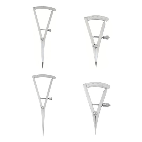 Dental Insert Measure Curvilinear Straight Head-Elbow Small 1