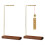 L Shaped Brush Storage Stand Drying Rack For-With wind chimes 2