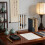 L Shaped Brush Storage Stand Drying Rack For-With wind chimes 6