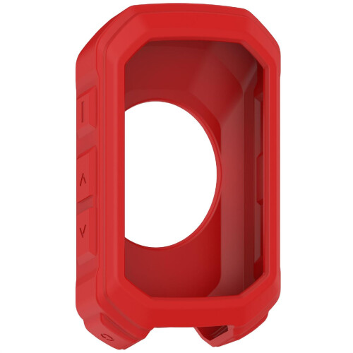 Silicone Case Red Shockproof Slim Scratch Resistant Protective Cover for Garmin Edge MTB 2