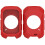 Silicone Case Red Shockproof Slim Scratch Resistant Protective Cover for Garmin Edge MTB 5