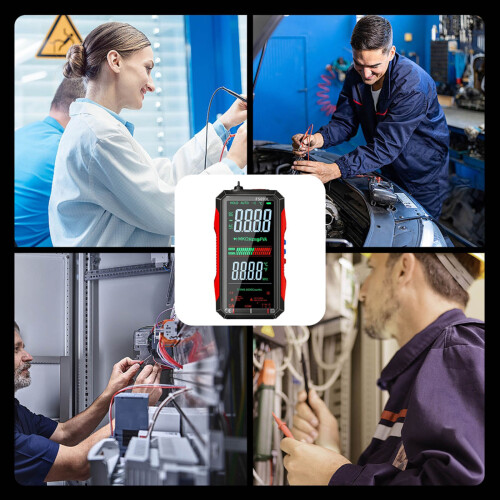 FS899L Wiederaufladbares Multimeter mit großem, hellem 2