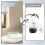 Efficient Plant Germination Tray Base For Root Growth-White 4