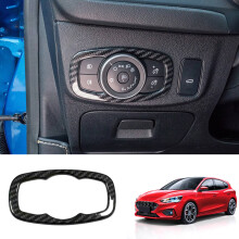 Para Focus 2019 2020 Luzes Dianteiras de Carro Ajuste da Tampa Do Carro AcessóRios GuarniçãO da Tampa Do Farol B