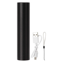 USB Wiederaufladbare Taschenlampe Fester Fokus Taschenlampe Power Bank Eingebaute Batterie Camping im Freien Nacht Reiten